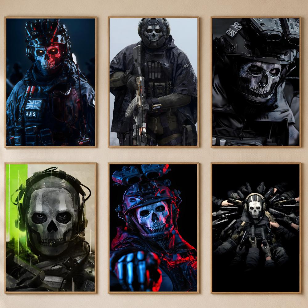 Gaming Accessories Wallpaper - Постер Call of Duty Simon Ghost