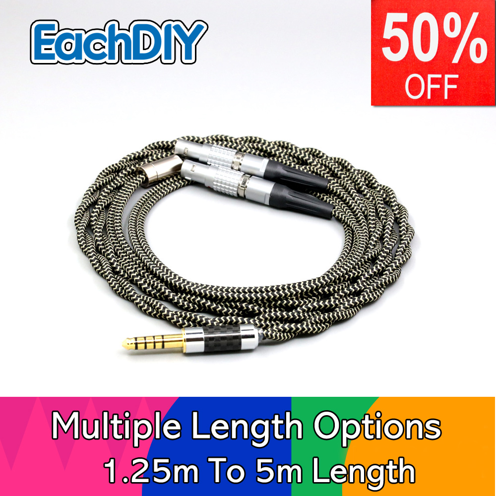 Cable Sleeve Braided - 2-жильный плетеный кабель 2,8 мм Litz