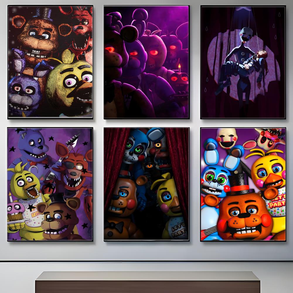 Постер Dark Animatronic Horror – обзор и цена Gaming Accessories Wallpaper