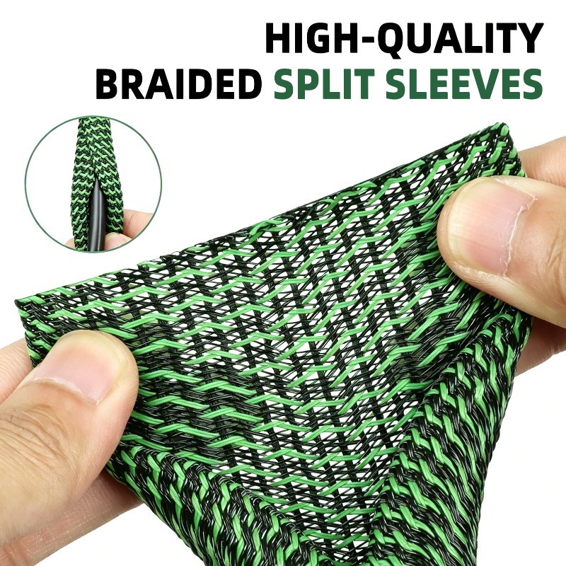 Новая самозакрывающаяся оплетк – обзор и цена Cable Sleeve Braided