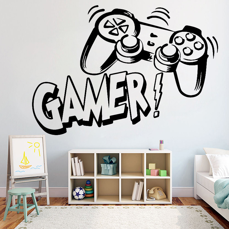 Наклейка на стену для детской  – обзор и цена Gaming Accessories Wallpaper