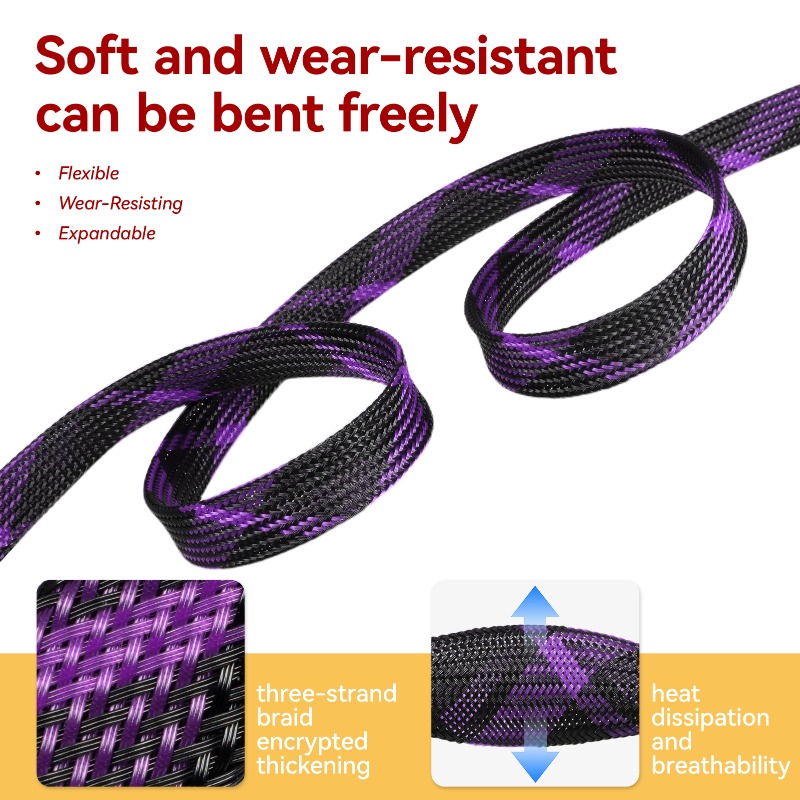 Термоизолированная оплетка для – обзор и цена Cable Sleeve Braided