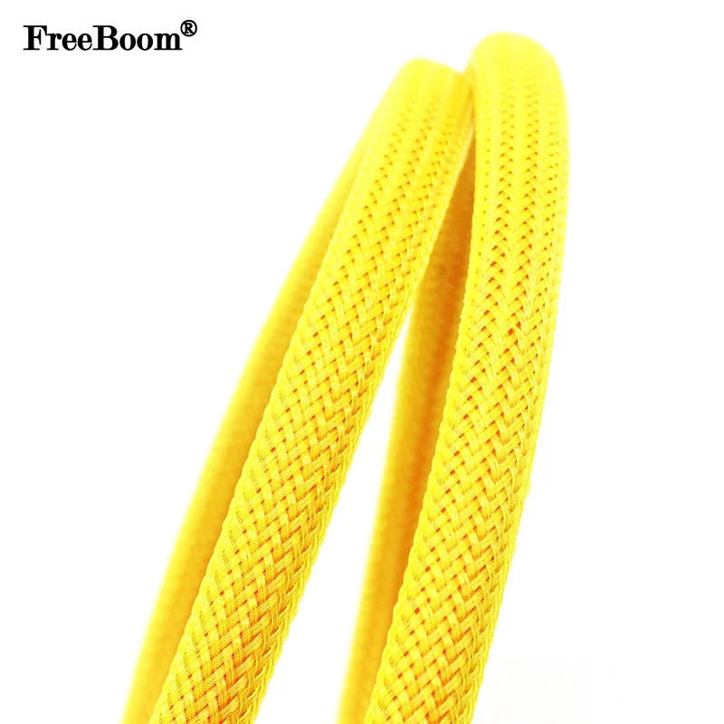 1 ~ 50 м желтый ПЭТ плетеный р – обзор и цена Cable Sleeve Braided