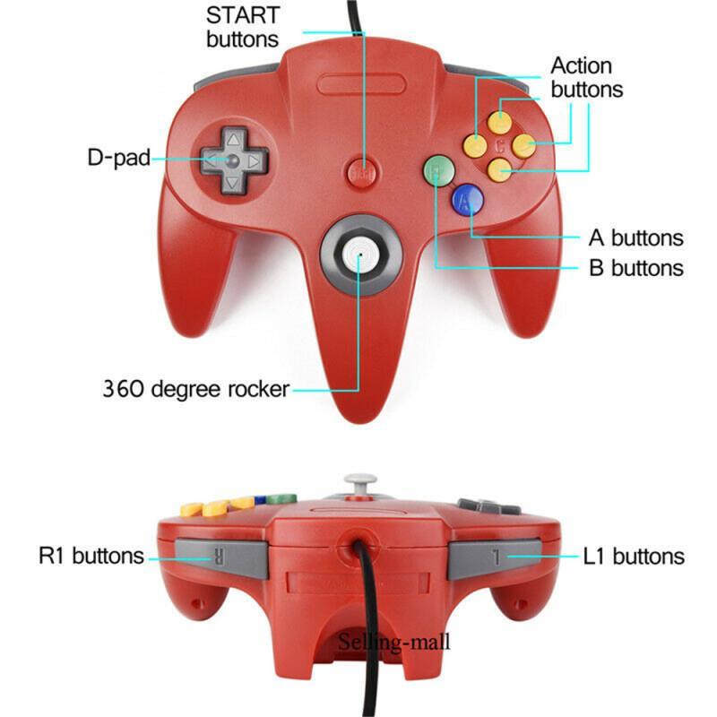Контроллер N64, классический U – обзор и цена Gaming Accessories Retro