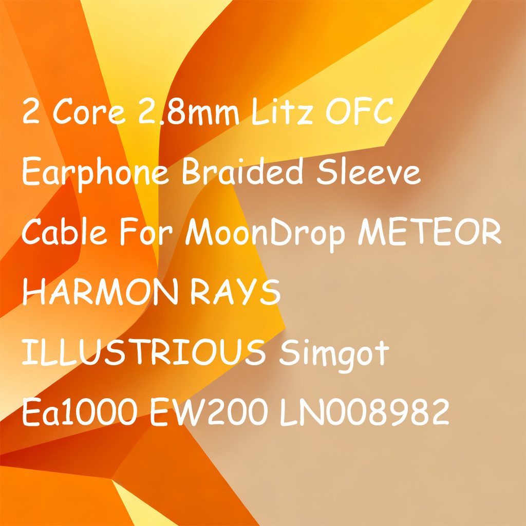 2-жильный плетеный кабель Litz – обзор и цена Cable Sleeve Braided